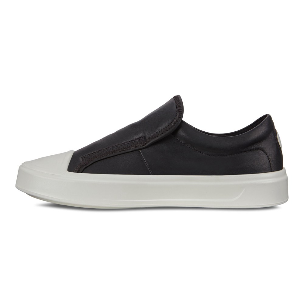 Slip On Mujer - ECCO Flexure T-Cap Sneakers - Negros - MUH196824